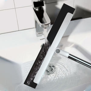 <span class=keywords><strong>Balai</strong></span> Magique Nettoyant et Essuieur pour la Maison, pour Ramasser les Cheveux, Gratter le Sol et l'Eau, Essuie-Glace en Mousse de Silicone pour Toilettes - Product Image 3