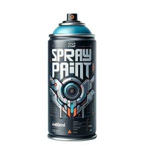 Pintura acrílica en <span class=keywords><strong>aerosol</strong></span> Revestimiento en <span class=keywords><strong>aerosol</strong></span> Alta cobertura Secado rápido Durable - Product Image 1