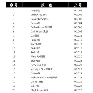 Polvo de teñido de lentes para gafas, agente colorante de resina, 20 colores para uso en ópticas, pigmento - Product Image 2