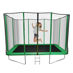 Trampolín de Fábrica para Exteriores, Trampolín de Fitness de 10 pies, Forma Rectangular, Trampolín para Niños y Adultos - Product Image 2