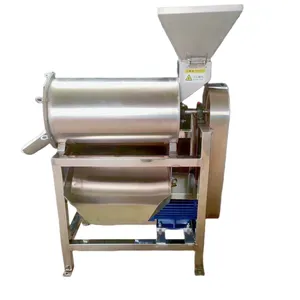Single Channel Beater Strawberry Apple Fruit Pulp Processing Machine Price
