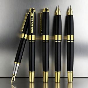 High End Luxury Metal Fountain <b>Pen</b> with Custom Logo 0.5 mm Writing Width Custom Student Team-building Corporate Promotion <b>Pens</b> - Product Image 1