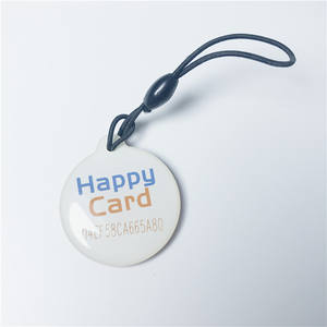 Étiquette NFC en époxy imprimée au design unique GSC Security pour bagages - Product Image 5