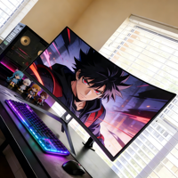 Moniteur grand écran Rebekah Factory 34 pouces LCD LED pour PC, moniteurs OEM ODM incurvés sans bordure, professionnels, 2K 4K, pour jeux