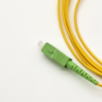 Wholesale LC-SC Simplex Fiber Optic Low Insertion Loss UPC APC G652D Yellow Customized Length