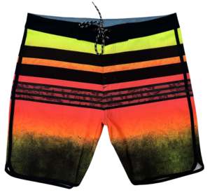 Pantalones cortos de secado rápido a rayas para hombre, bañadores impermeables con cierre de cordón, bolsillos para la playa y <span class=keywords><strong>surf</strong></span> - Product Image 2