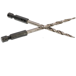 Juego de brocas cónicas ajustables HSS con vástago hexagonal de 1/4 para tornillos de madera, fabricante ATI - Product Image 1