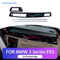 KYNCHO pour BMW Série 3 Coupé E93, kit d'éclairage ambiant LED 64 couleurs pour voiture, contrôle par application Bluetooth, éclairage intérieur automobile 12V