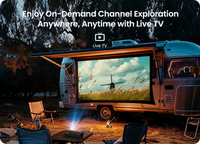 Projecteur LED Mini DLP Intelligent JMGO Picoflix 450 Lumens ANSI 2+32 Go Google TV 1080p Full HD Batterie Intégrée Portable Extérieur