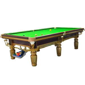 Mesa de billar familiar americana con estructura de acero y taco, para uso doméstico, en clubes y comercial. - Product Image 4