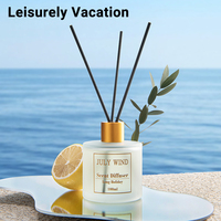 120ml ensemble de diffuseur de roseau de luxe sans feu aromathérapie huile essentielle désodorisant parfum de maison parfum cadeau