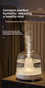 <span class=keywords><strong>Humidificador</strong></span> Silencioso con Gran Salida de Vapor, Seguro para Mujeres Embarazadas y Bebés, Purificador de Aire Compacto para Dormitorios y Oficinas - Product Image 6