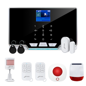 Комплект беспроводной охранной сигнализации Tuya, умная система домашней безопасности с поддержкой GSM, Wi-Fi - Product Image 2