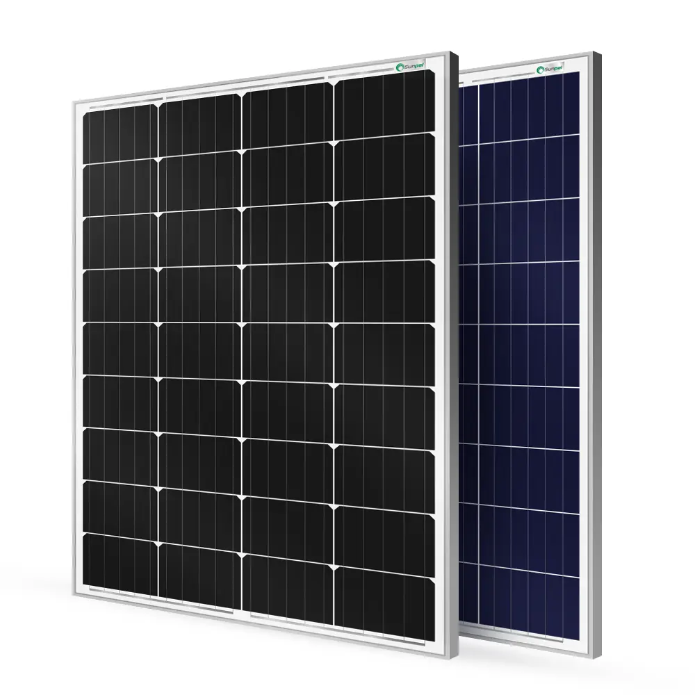 China Solar Panel Manufacturers Price 100W 120W 150W 160W 170W 180W 200W 12V Mono Solar PV Modules For Camping Rv