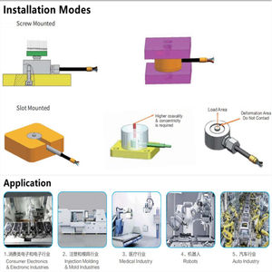LFC-13 स्टेनलेस स्टील तनाव गेज 50N 500N <span class=keywords><strong>1000N</strong></span> लघु संपीड़न बल सेंसर औद्योगिक नियंत्रण बटन प्रकार लोड सेल - Product Image 6