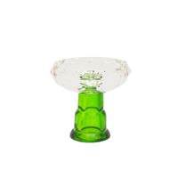 Tête de chicha en verre cristal radiante 8,5x9cm 5 couleurs Bols de chicha narguilé Accessoires de luxe pour chicha
