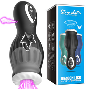 ผลิตภัณฑ์สำหรับผู้ใหญ่ชาย ถ้วยช่วยฝึกการสำเร็จความใคร่ ปลอดภัยสำหรับการมีเพศสัมพันธ์ สำหรับผู้ชาย ใช้ดูดและเลียปลายอวัยวะเพศด้วยลิ้น  อุปกรณ์ฝึกสำหรับผู้ใหญ่ - Product Image 3