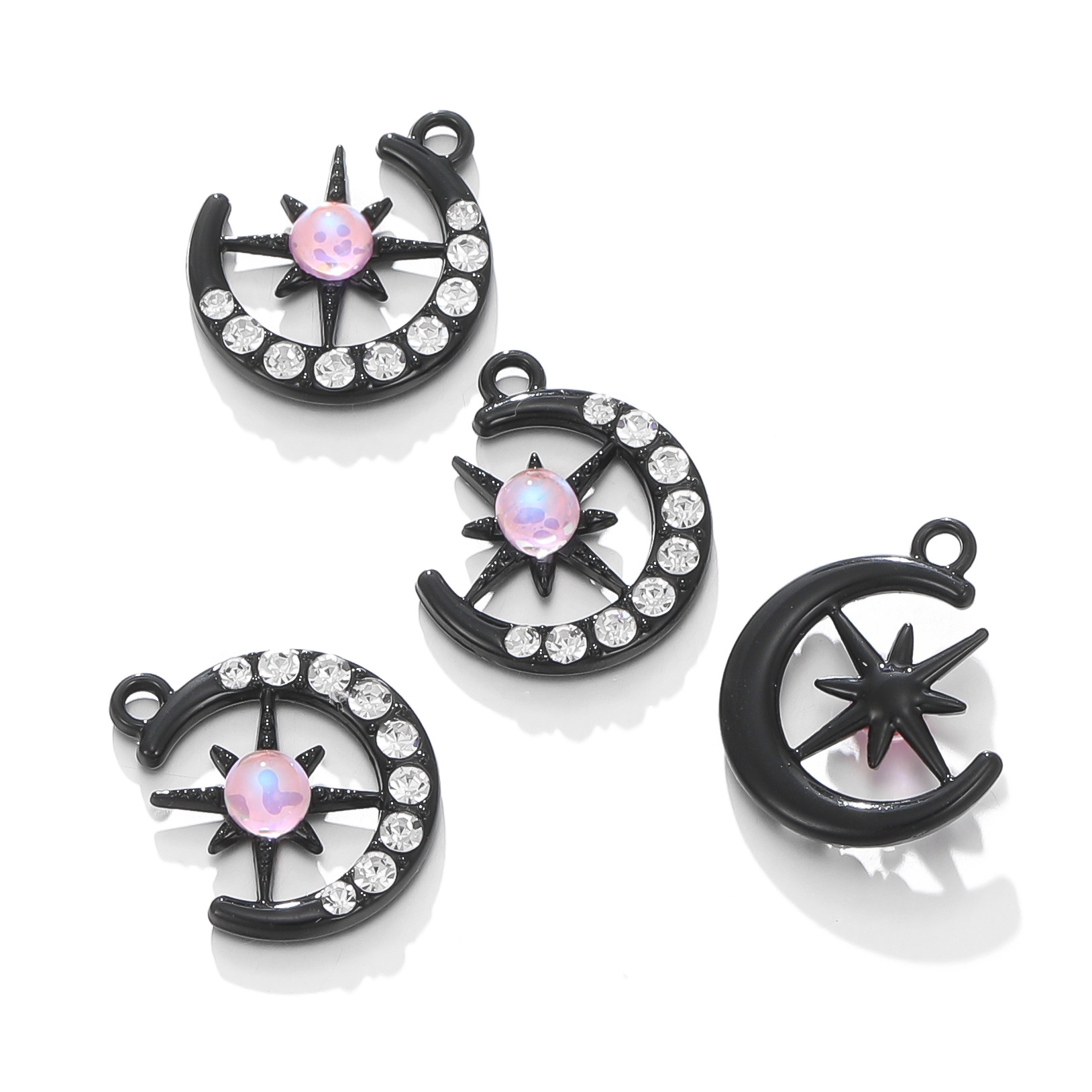 One black pink diamond (approx. 17*20mm)