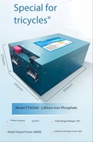 Venta de Fábrica: Batería de Litio Semisólida Haichi LiFePO4 64V200AH, 1500 Ciclos, BMS Integrado para Triciclo, Carro de Golf y Bicitaxi