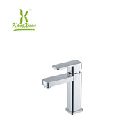 Mélangeur de lavabo en plastique ABS robinet d'évier salle de bains or vente de luxe KANGXUAN en céramique chaud formation Logo Style moderne