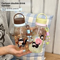 Nouvelle Arrivée Été – Tasse en PC Créative en Forme de Liège avec Poignée, Design Portable à Boire Directement, pour Thé et Lait, Style Minimaliste Moderne