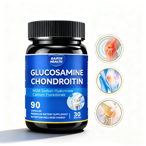 OEM <span class=keywords><strong>Glucosamine</strong></span> Chondroïtine MSM Curcuma Capsules Supplément articulaire <span class=keywords><strong>Glucosamine</strong></span> pour Adultes - Product Image 1