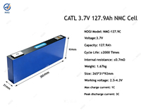 Celda de batería prismática CATL 3.7V 127.9Ah NMC, alternativa a baterías de iones de litio de 117Ah 129Ah, alta descarga 3C, más de 2000 ciclos, grado EV