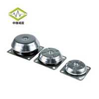 Isolateur de vibrations en caoutchouc de type cloche, amortisseur de chocs moulé OEM, modèle FHRQ Zhongshan pour éoliennes, compresseurs, moteurs