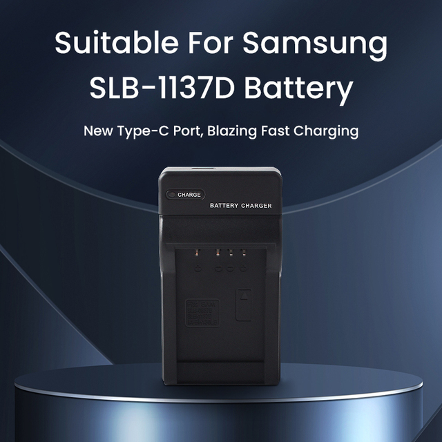 New Fireproof Type-C Electric Charger with Camera Compatibility for NP-BD1/NP-FD1 Battery in Stock