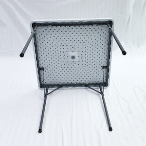 Tavolo <span class=keywords><strong>da</strong></span> Picnic Pieghevole Quadrato in Plastica di Alta Qualità Economico per Esterni e Matrimoni - Product Image 5