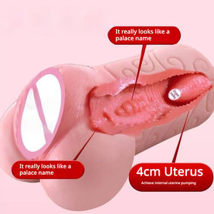 Masturbador Masculino con Textura Realista, Doble Canal Vaginal-Anal, con <span class=keywords><strong>Voz</strong></span> Inteligente para Momentos <span class=keywords><strong>de</strong></span> Placer - Product Image 2