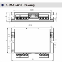 5-Phasen-Schrittmotor-Treiber-Kit für Nema 17 / 23 / 24 / 34 5DM542C Treiber für Smart Factory und Industrieautomationssysteme