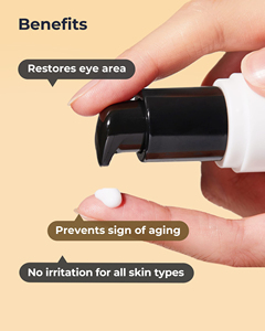 Marque privée 25ML crème anti-âge pour les yeux supprimer les cernes nourrissant resserrer la <span class=keywords><strong>peau</strong></span> Peptides escargot mucine crème pour les yeux - Product Image 3