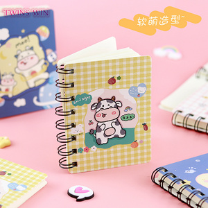 A7 Kích thước 80 tờ đáng yêu bò Nhỏ Túi notepad phim hoạt hình động vật graffiti máy tính xách tay 3212 - Product Image 3