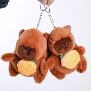 Peluche de la celebridad de internet Kapibala con cola que se mueve y emite sonidos, lindo colgante de delfín extraíble, muñeco pequeño al por mayor - Product Image 5