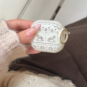 เคสหูฟังลายม้าโทรจันสไตล์เกาหลีสำหรับแอร์พอดโปร 3 ฝาครอบป้องกันสำหรับแอร์พอด 2 3 4 - Product Image 3