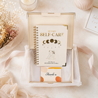 Ensemble de carnets personnalisés AP pour la motivation positive, le bien-être et les soins personnels, planificateur de repas, carnet de notes personnalisé