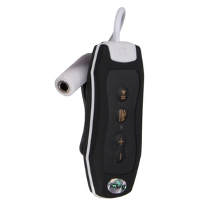 Lecteur MP3 étanche IPX8 avec clip, radio FM, son stéréo, 4G/8G, pour la natation, la plongée, le surf, le cyclisme, lecteur de musique sportif - Product Image 1