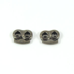 Grosir dua lubang sumbat ujung kabel Aloi logam datar sumbat kualitas Premium untuk kebutuhan Anda - Product Image 5