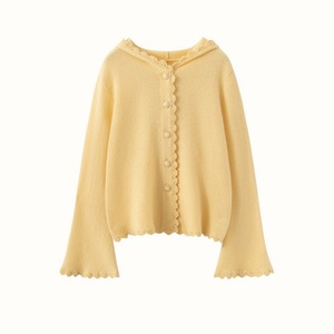 Cárdigan de Cachemira con Capucha y Logotipo Personalizado, Suéter Informal de Cachemira para Mujer, Venta Directa de Fábrica de Mongolia Interior - Product Image 5