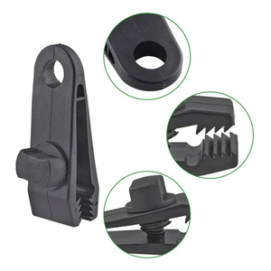 Tarpaulin <b>Clip</b> Tent High Quality Canopy <b>Clip</b> Buckle Outdoor Wind Rope Clamps Reusable Awning Mountaineering Camping Accessories - Product Image 4