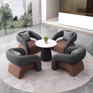 Sillón Moderno para Recepción de Hotel, Uso en Interiores, Espuma Resistente, para Sala de Estar y Espacios Comerciales - Product Image 3