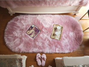 2020 nouveau produit usine de shaggy de tapis rond - Product Image 6