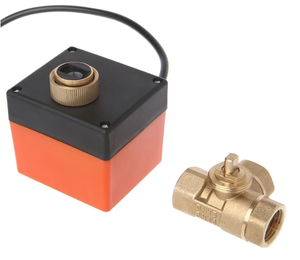 Nouveau Robinet à bille d'origine 1/2" 3/4" 1" pour applications aquatiques, support OEM, en laiton, trois fils, deux commandes, 12V/AC 220V, 0-16 bars - Product Image 4
