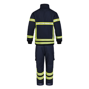 Giacca e Pantaloni da <span class=keywords><strong>Pompiere</strong></span> Uprotec EN 469 per Vigili del Fuoco - Product Image 2