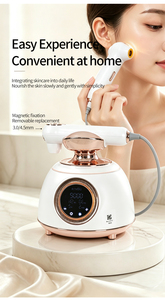Dispositivo de Belleza Blanco y Oro Rosa, Máquina de Depilación con Pantalla Digital, Aparato de Cuidado Personal - Product Image 5