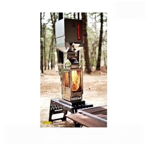 شواية حديثة من الفولاذ المقاوم للصدأ للتخييم في الهواء الطلق ، شواية كبيرة محمولة لمراقبة النار والتدفئة بدون دخان - Product Image 4