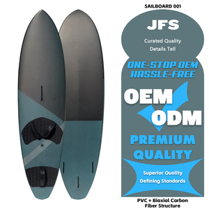 JFS I011 All-Around Unisex <b>Inflatable</b> PVC Biaxial Carbon Fiber Portable Sailboard Beginner Wave Surfing Bag I011 Constru - Product Image 1