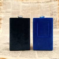 Carré Velours Flocage 100ml Parfum Verre Vide Bouteille Transparent Parfum Bouteille en Stock