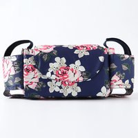 Sac de poussette universel en tissu Oxford avec logo personnalisé, porte-gobelet isotherme et console parentale pour vente en gros